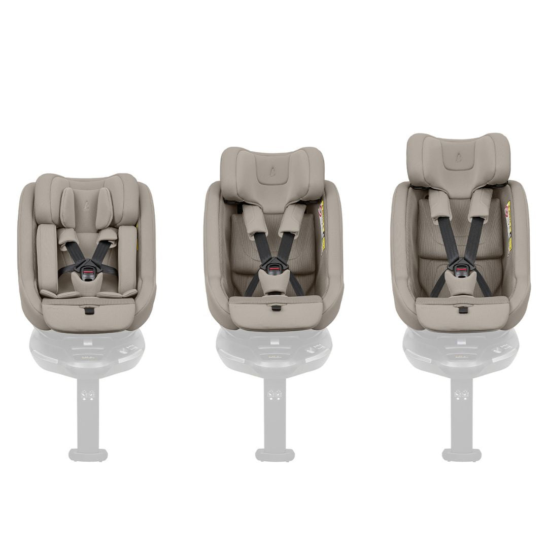 KikkaBoo® Otroški avtosedež i-Class Plus i-SIZE (40-105 cm) Champagne KikkaBoo