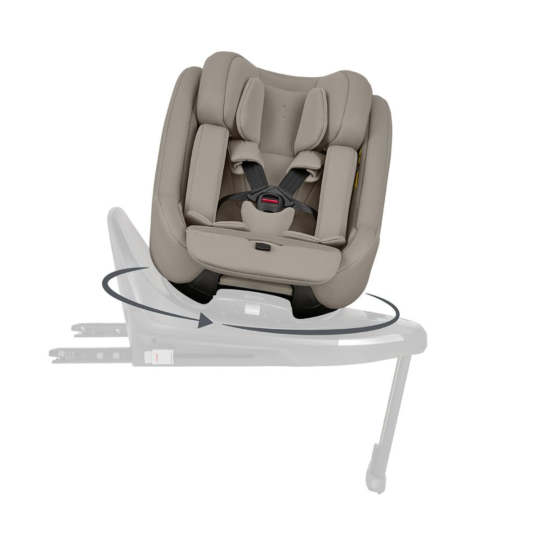 KikkaBoo® Otroški avtosedež i-Class Plus i-SIZE (40-105 cm) Champagne KikkaBoo