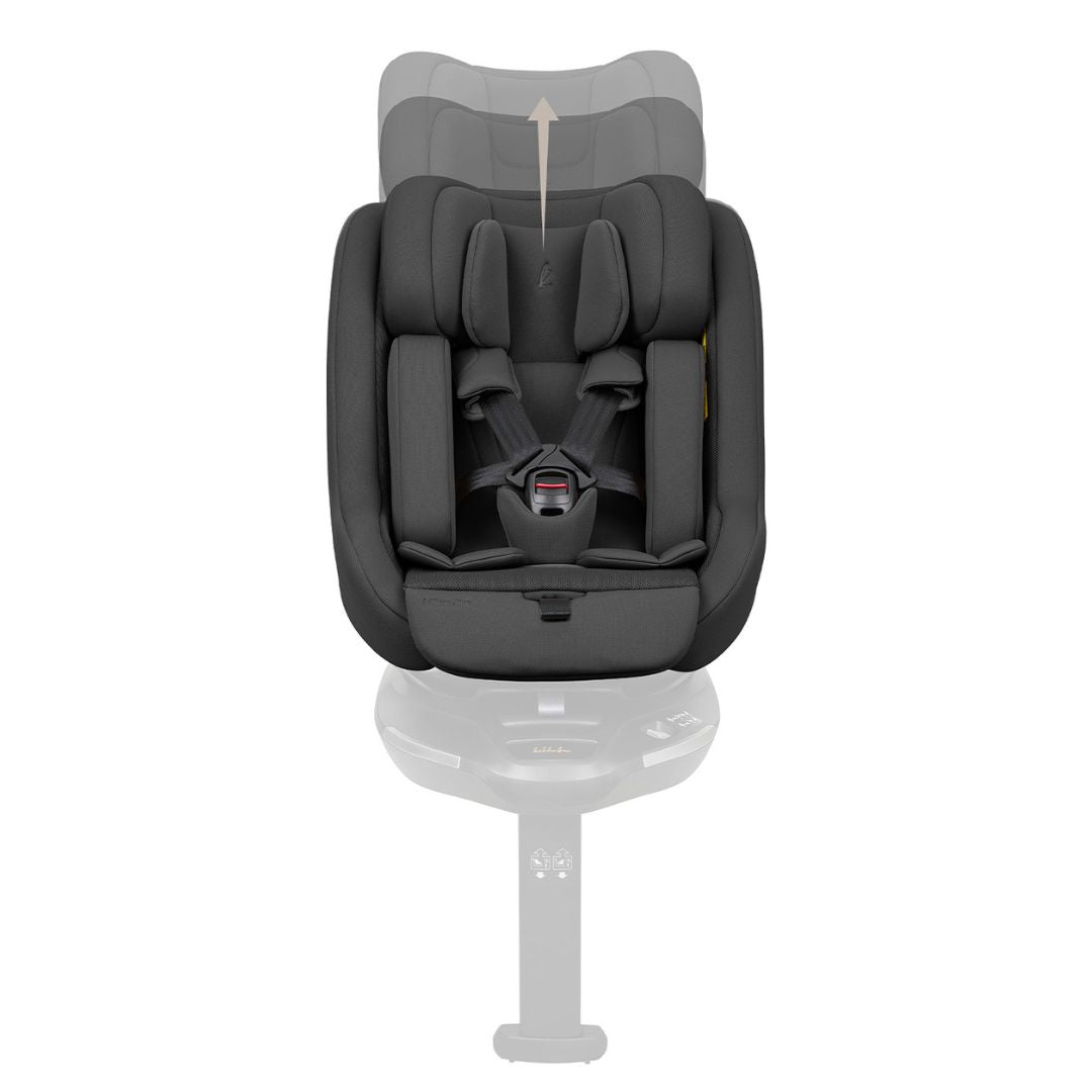 KikkaBoo® Otroški avtosedež i-Class Plus i-SIZE (40-105 cm) Noir KikkaBoo