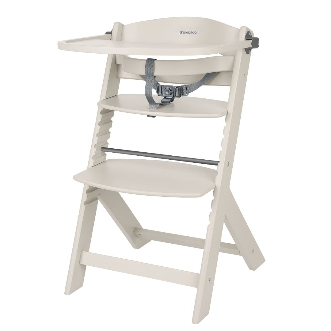 KikkaBoo® Otroški stolček za hranjenje Nordy Light Beige KikkaBoo