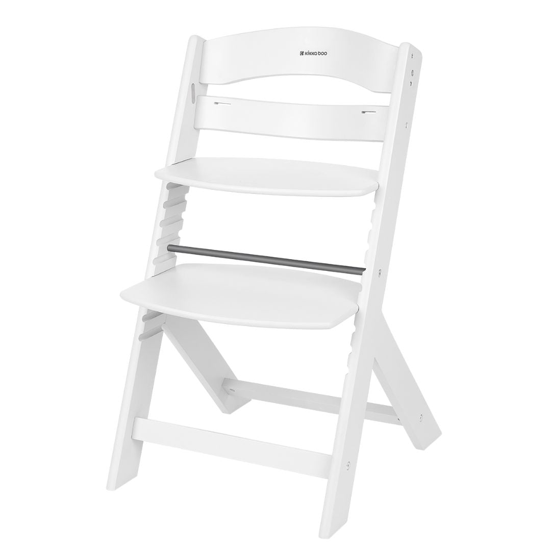 KikkaBoo® Otroški stolček za hranjenje Nordy White KikkaBoo