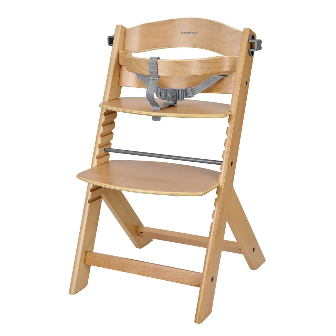 KikkaBoo® Otroški stolček za hranjenje Nordy Wood KikkaBoo