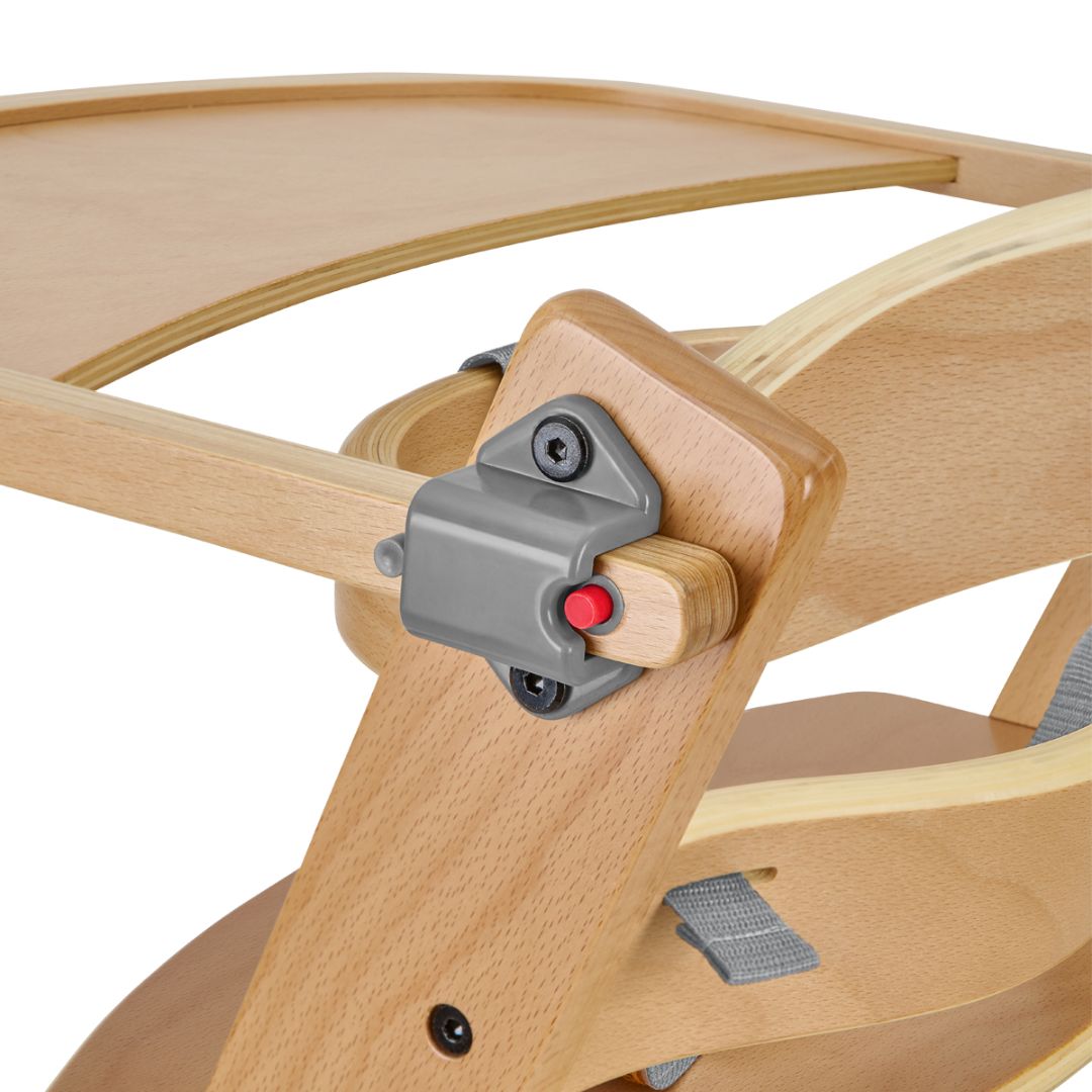 KikkaBoo® Otroški stolček za hranjenje Nordy Wood KikkaBoo