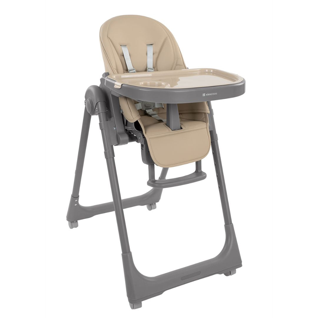 KikkaBoo® Otroški stol za hranjenje Pastello 2 Beige KikkaBoo