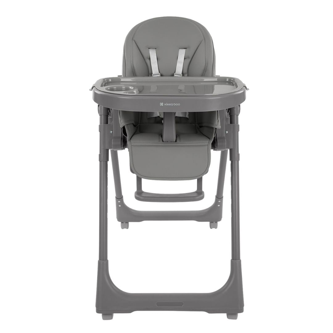 KikkaBoo® Otroški stol za hranjenje Pastello 2 Grey KikkaBoo