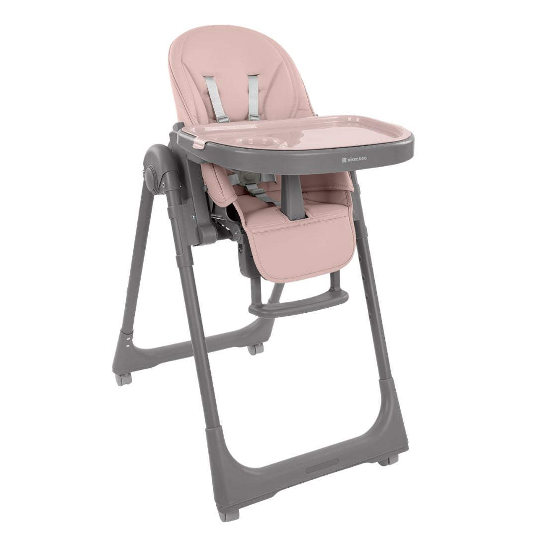 KikkaBoo® Otroški stol za hranjenje Pastello 2 Pink KikkaBoo
