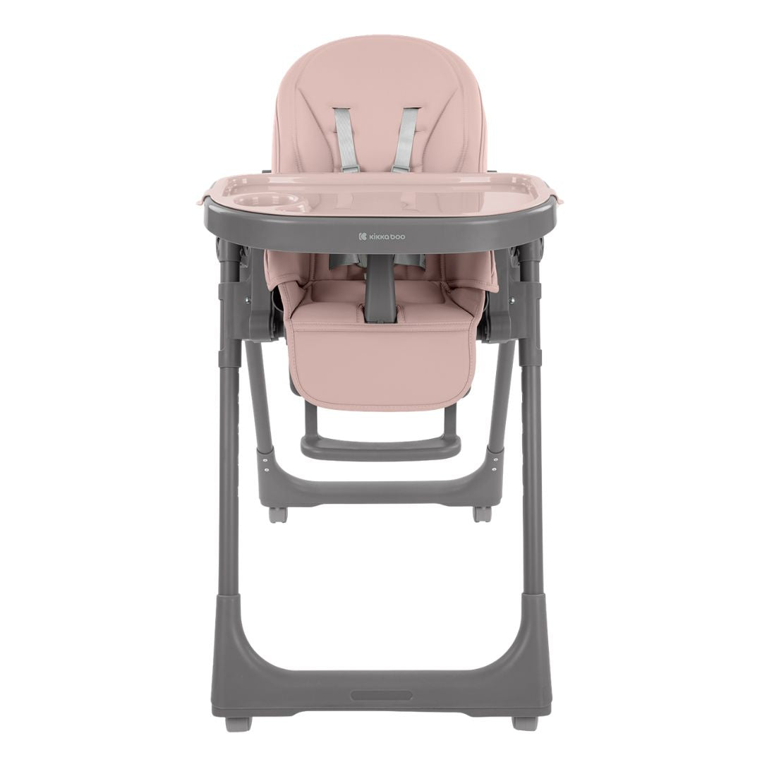KikkaBoo® Otroški stol za hranjenje Pastello 2 Pink KikkaBoo