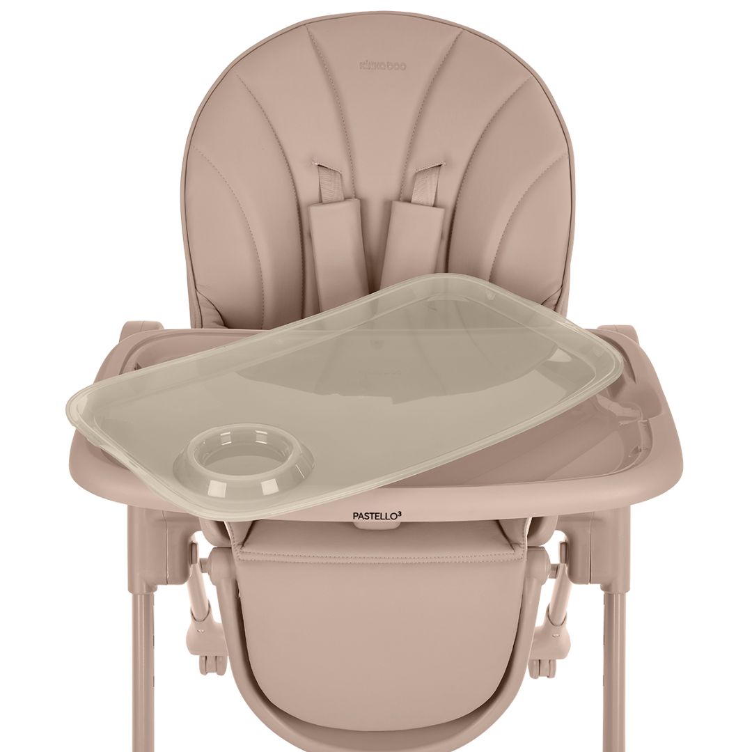 KikkaBoo® Chaise haute Pastello 3 Beige