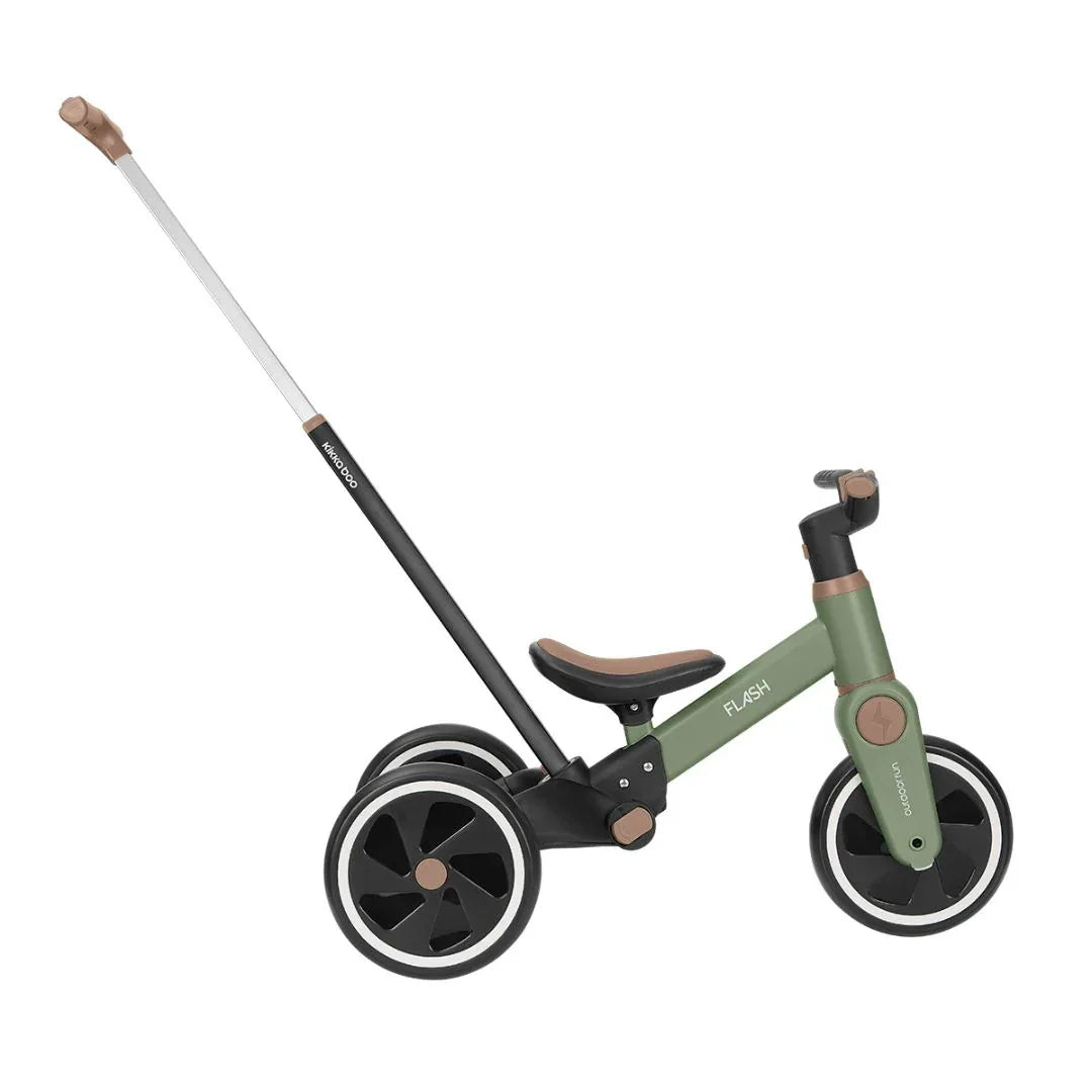 KikkaBoo® Otroški tricikel 5in1 Flash Army Green KikkaBoo