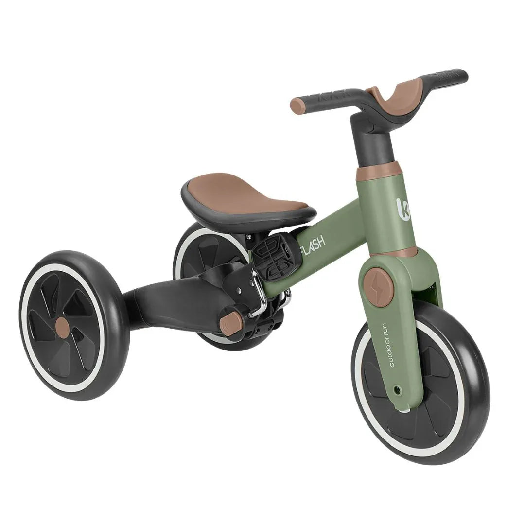 KikkaBoo® Otroški tricikel 5in1 Flash Army Green KikkaBoo