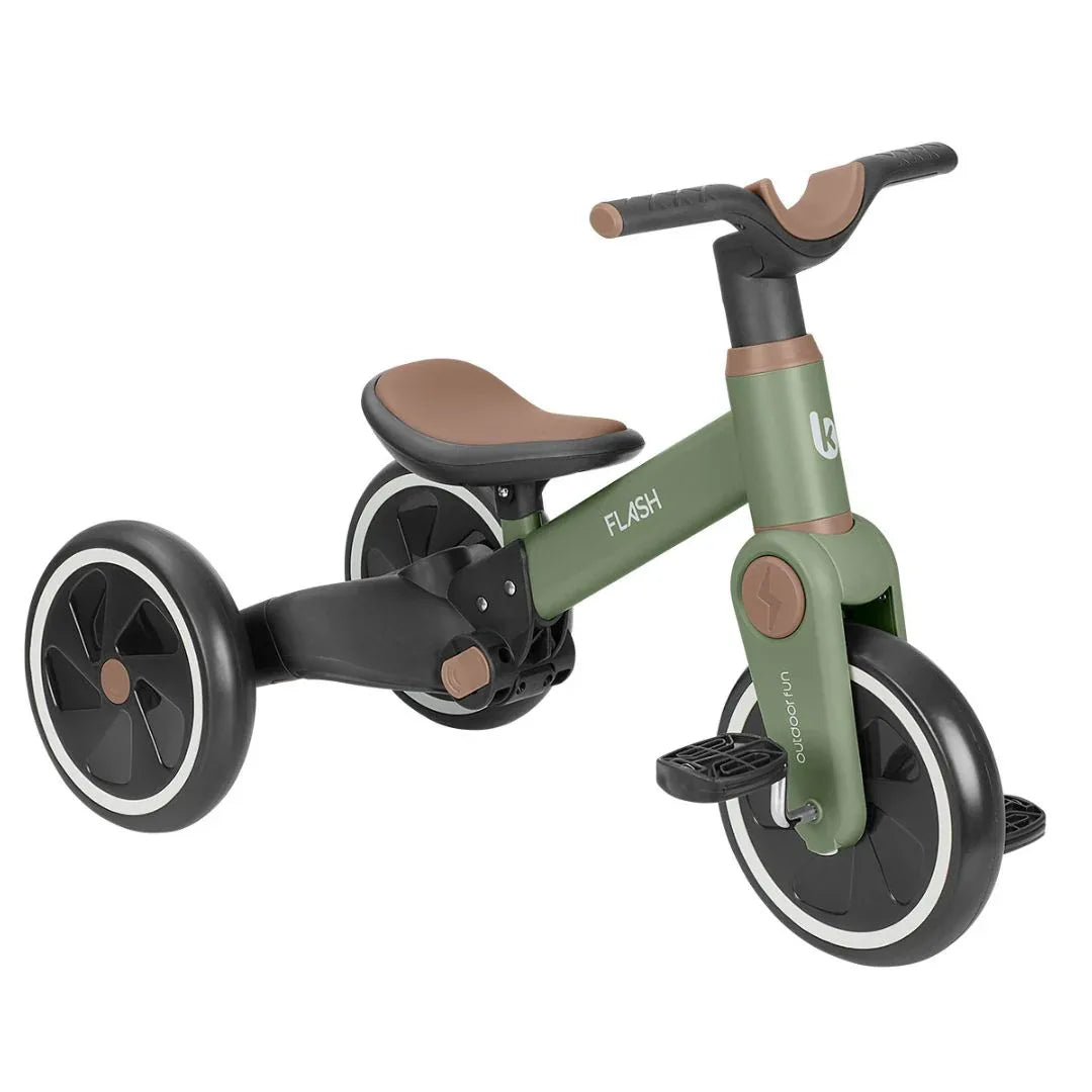 KikkaBoo® Otroški tricikel 5in1 Flash Army Green KikkaBoo