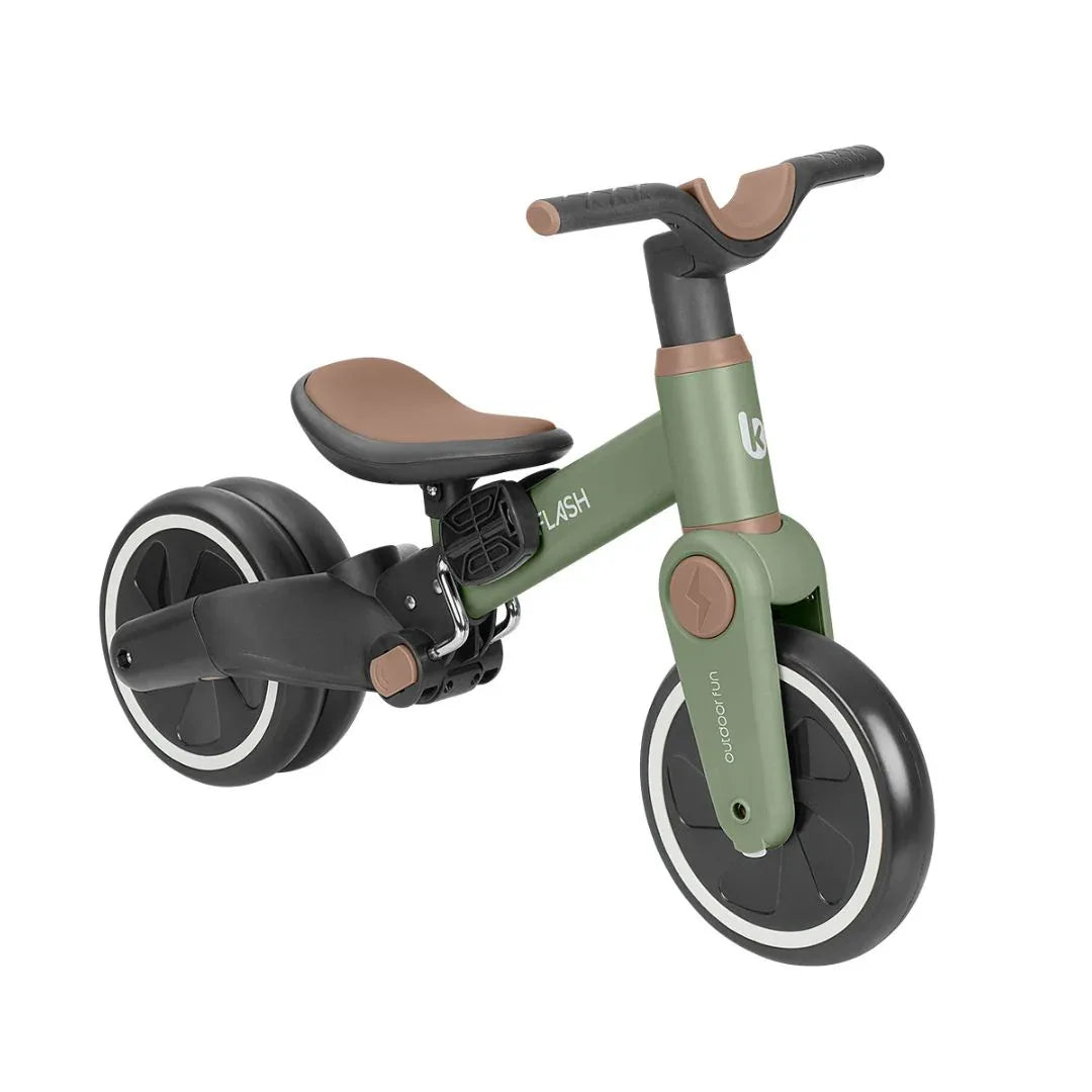 KikkaBoo® Otroški tricikel 5in1 Flash Army Green KikkaBoo