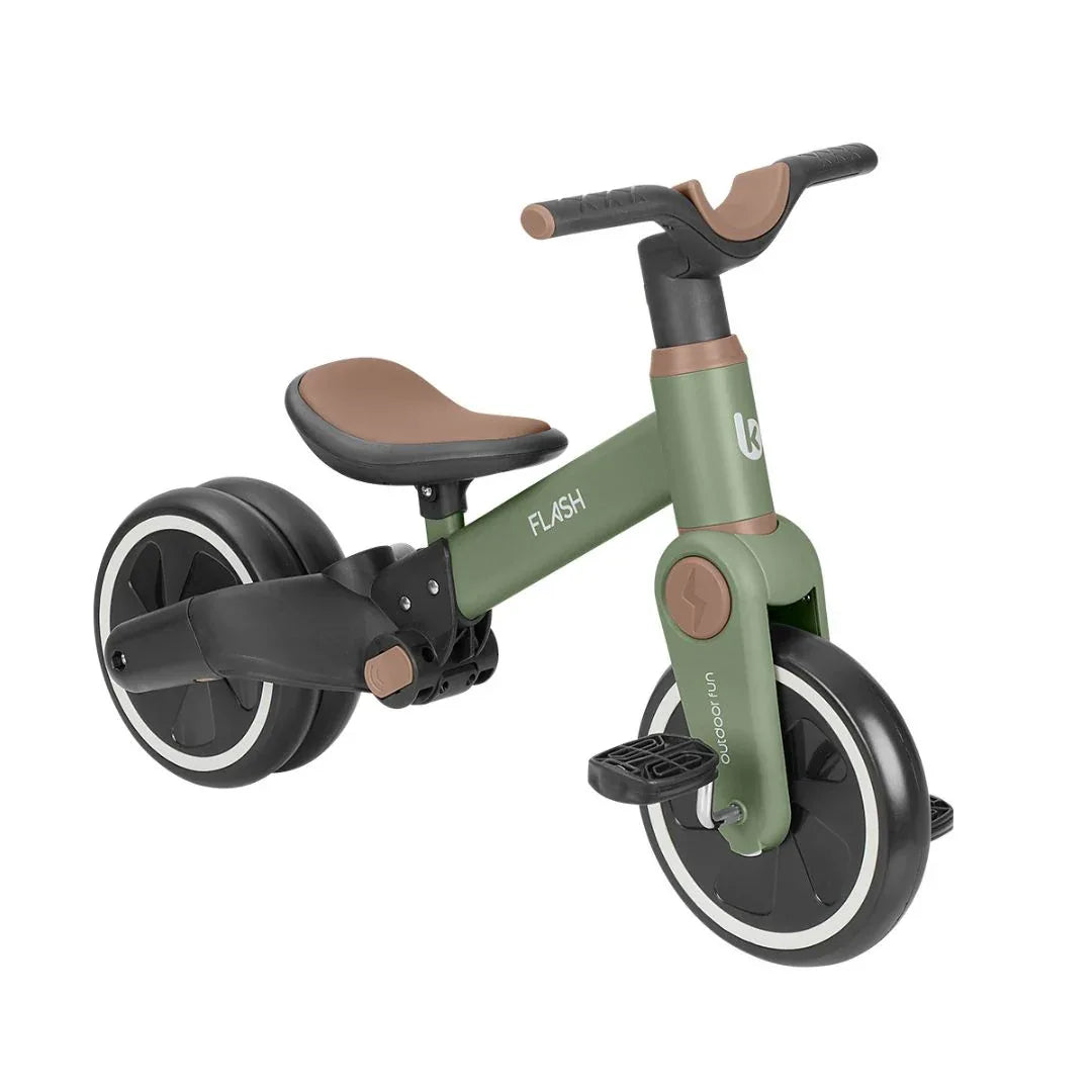KikkaBoo® Otroški tricikel 5in1 Flash Army Green KikkaBoo