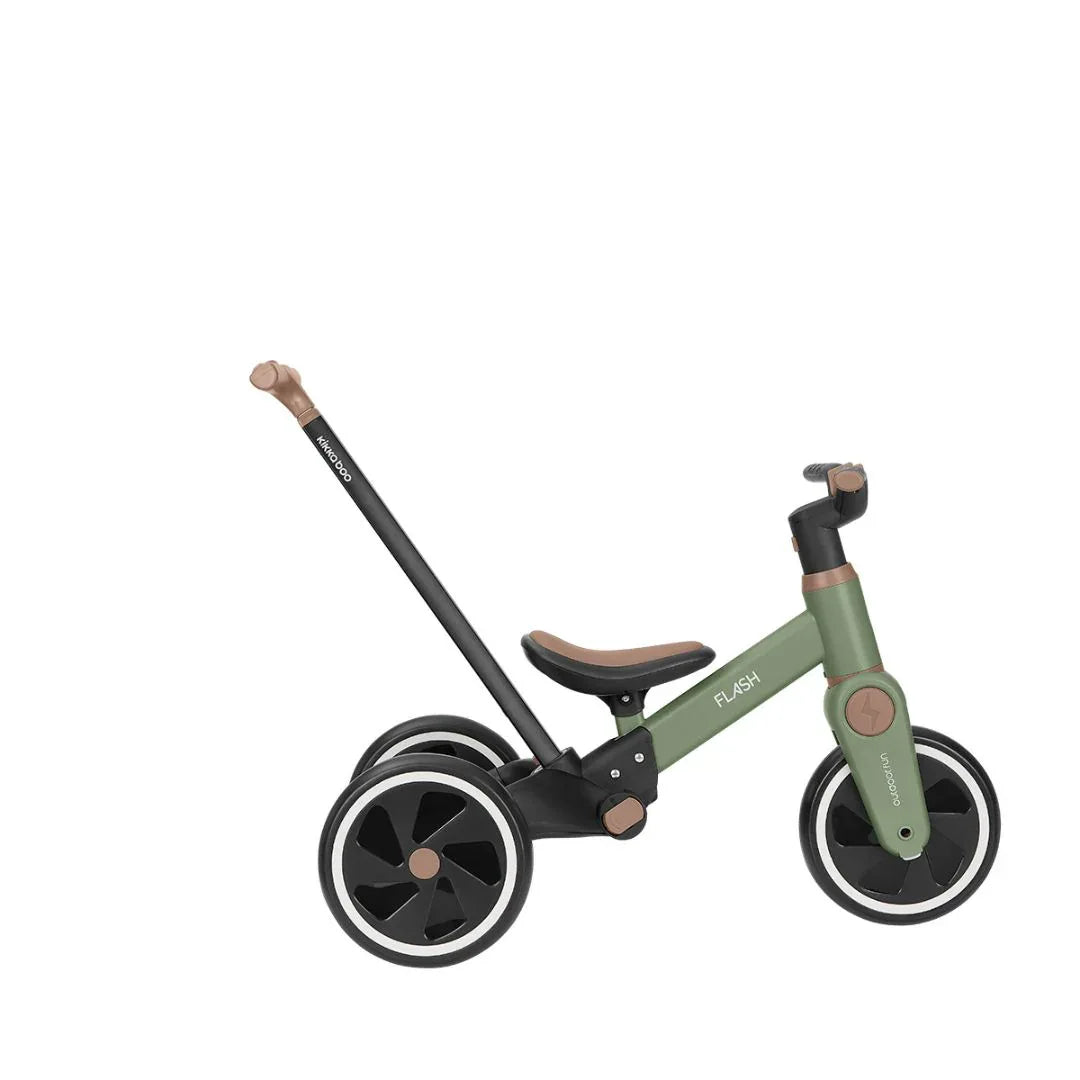 KikkaBoo® Otroški tricikel 5in1 Flash Army Green KikkaBoo