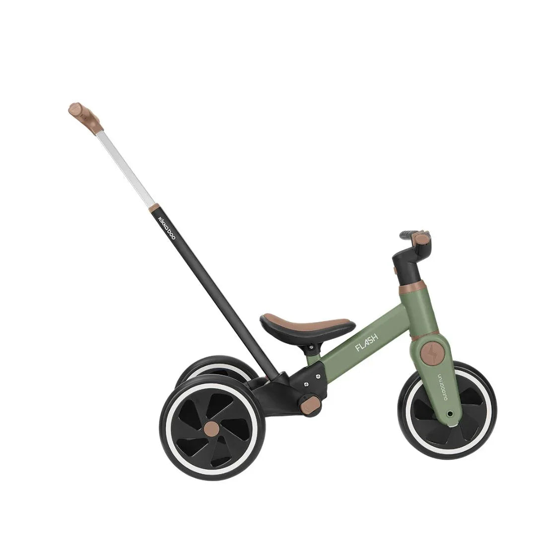KikkaBoo® Otroški tricikel 5in1 Flash Army Green KikkaBoo