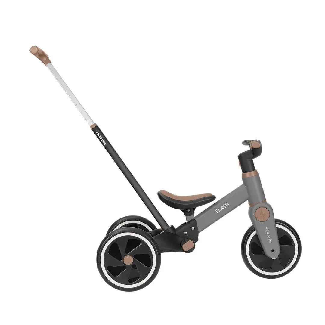 KikkaBoo® Children's tricycle 5in1 Flash Grey – Evitas