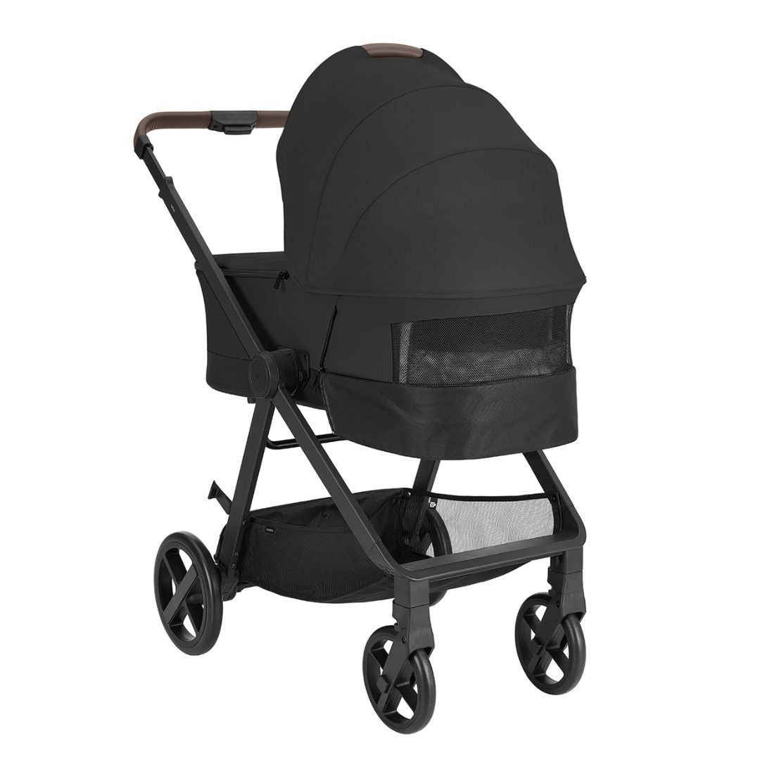 KikkaBoo® Otroški voziček s košaro 3v1 Mia Black 2026 KikkaBoo