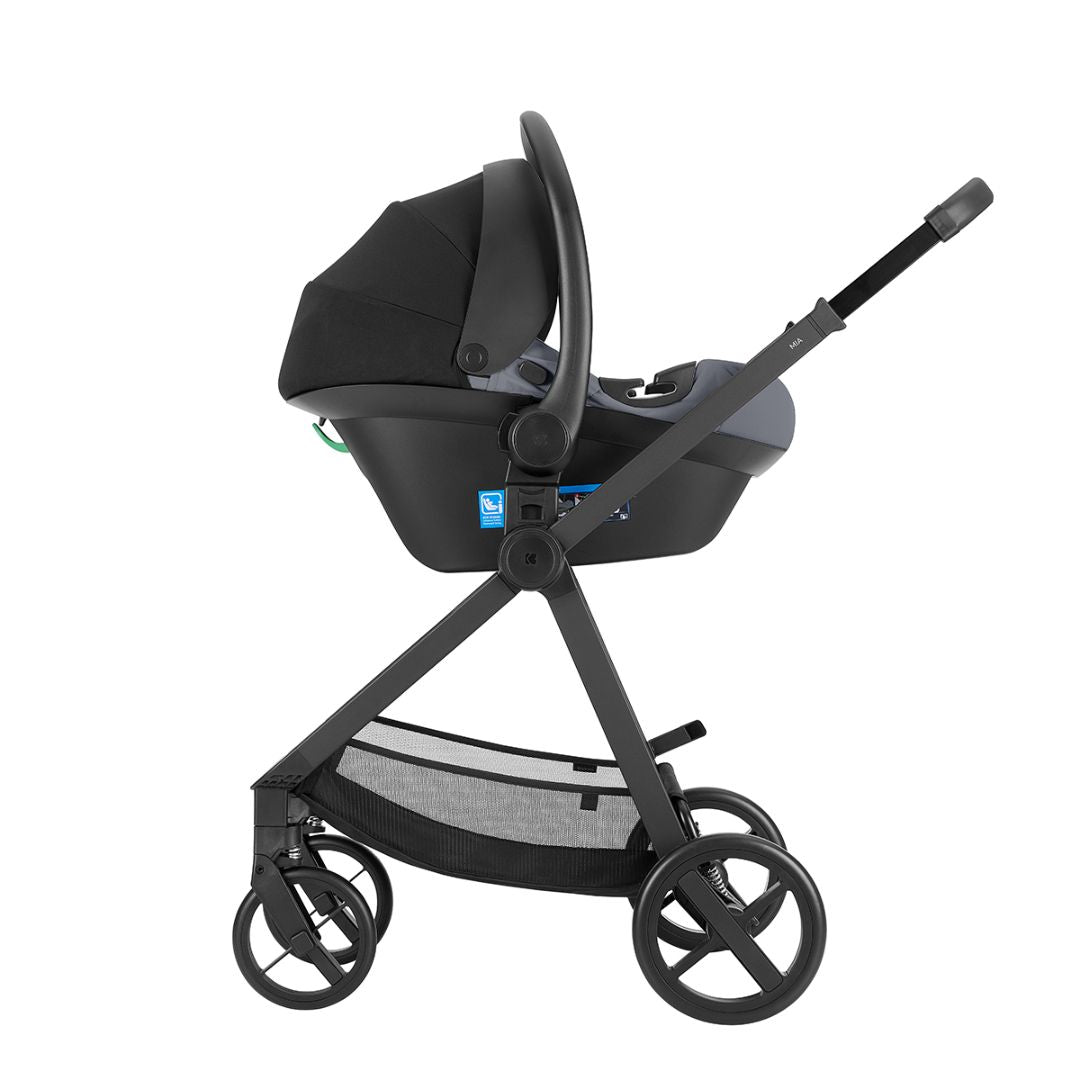 KikkaBoo® Otroški voziček s košaro 3v1 Mia Grey 2026 KikkaBoo