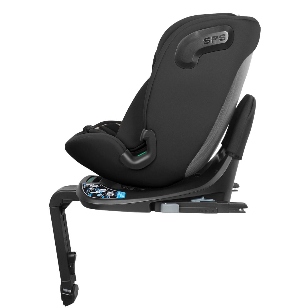 KikkaBoo® Platinum Otroški avtosedež 360° i-Bond i-SIZE (40-150 cm) Noir KikkaBoo