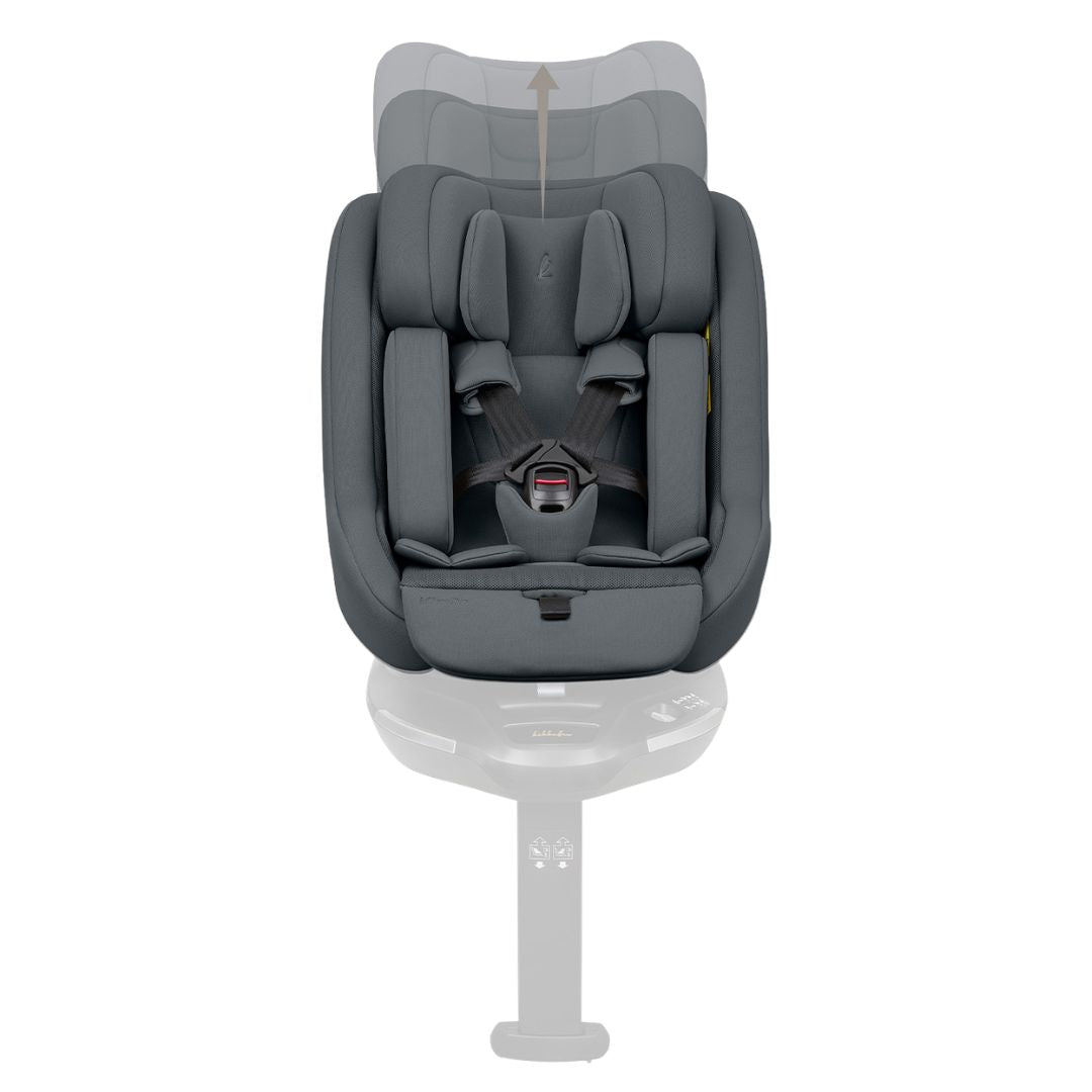 KikkaBoo® Platinum Otroški avtosedež i-Class Plus i-SIZE (40-105 cm) Graphite KikkaBoo