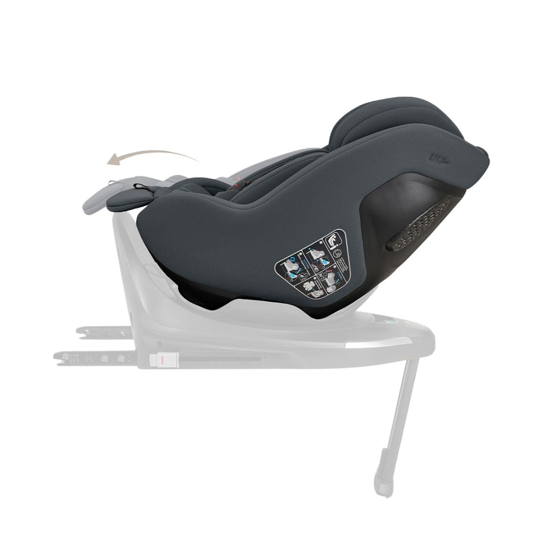 KikkaBoo® Platinum Otroški avtosedež i-Class Plus i-SIZE (40-105 cm) Graphite KikkaBoo