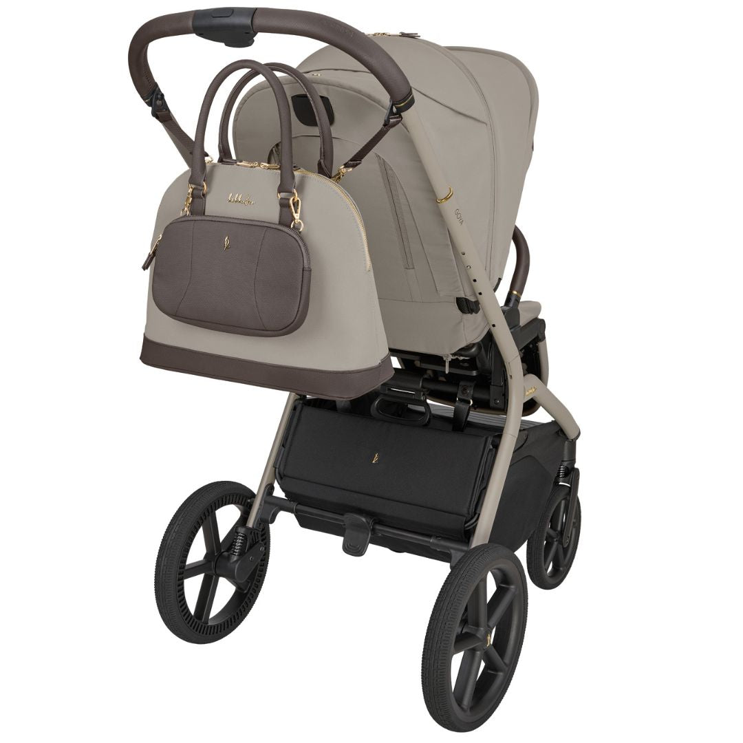 KikkaBoo® Platinum Otroški voziček s košaro 2v1 Goya Champagne KikkaBoo