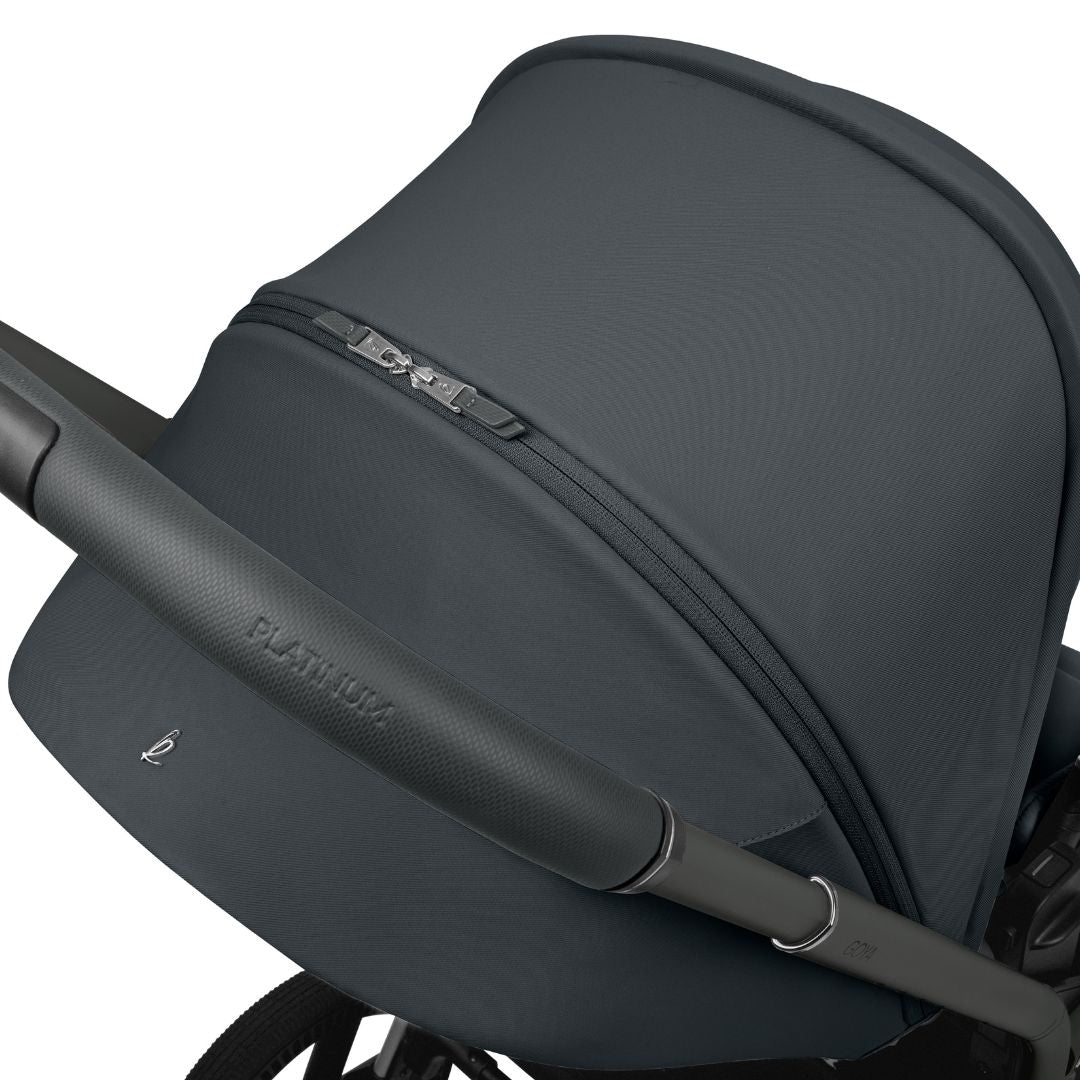 KikkaBoo® Platinum Otroški voziček s košaro 2v1 Goya Graphite KikkaBoo