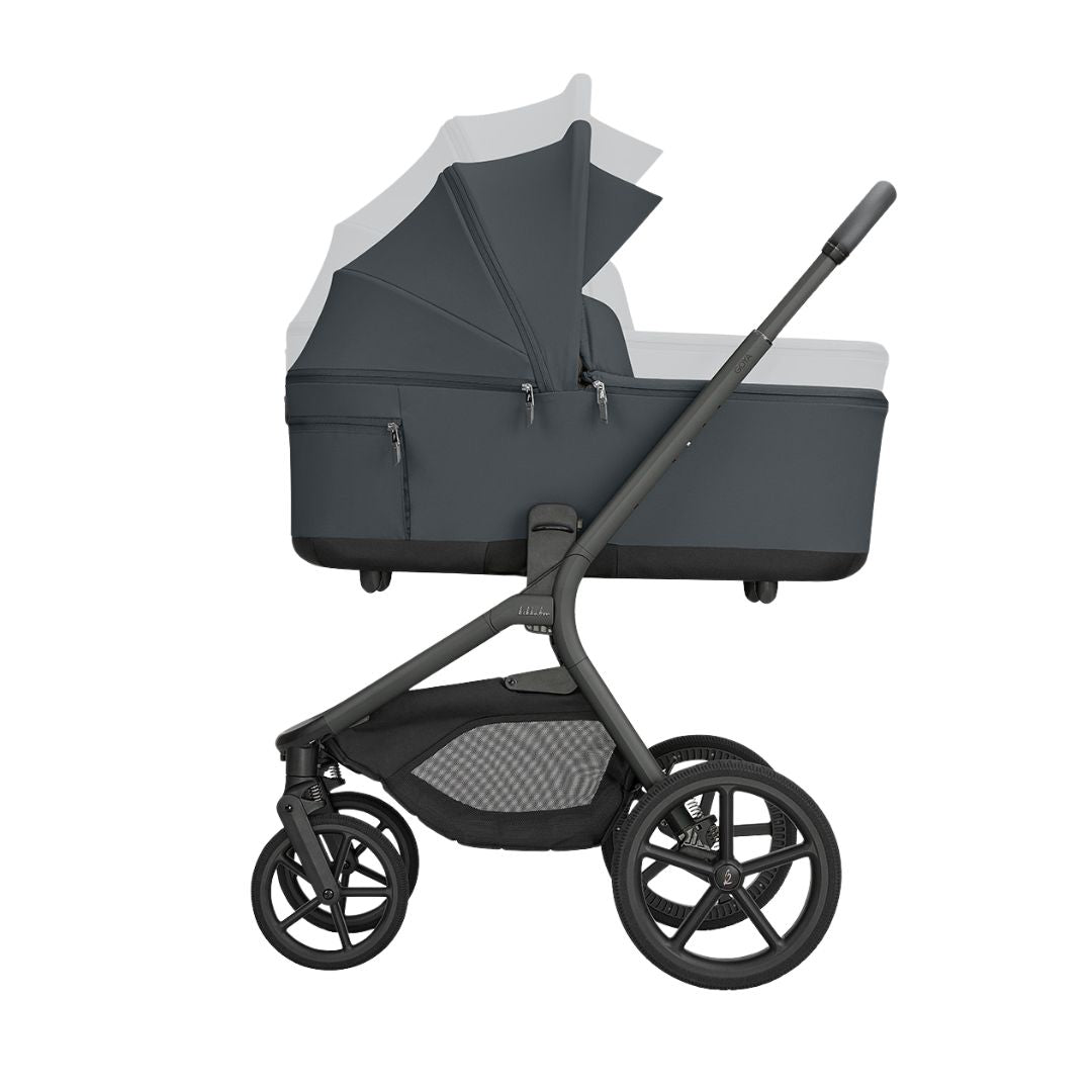 KikkaBoo® Platinum Otroški voziček s košaro 2v1 Goya Graphite KikkaBoo
