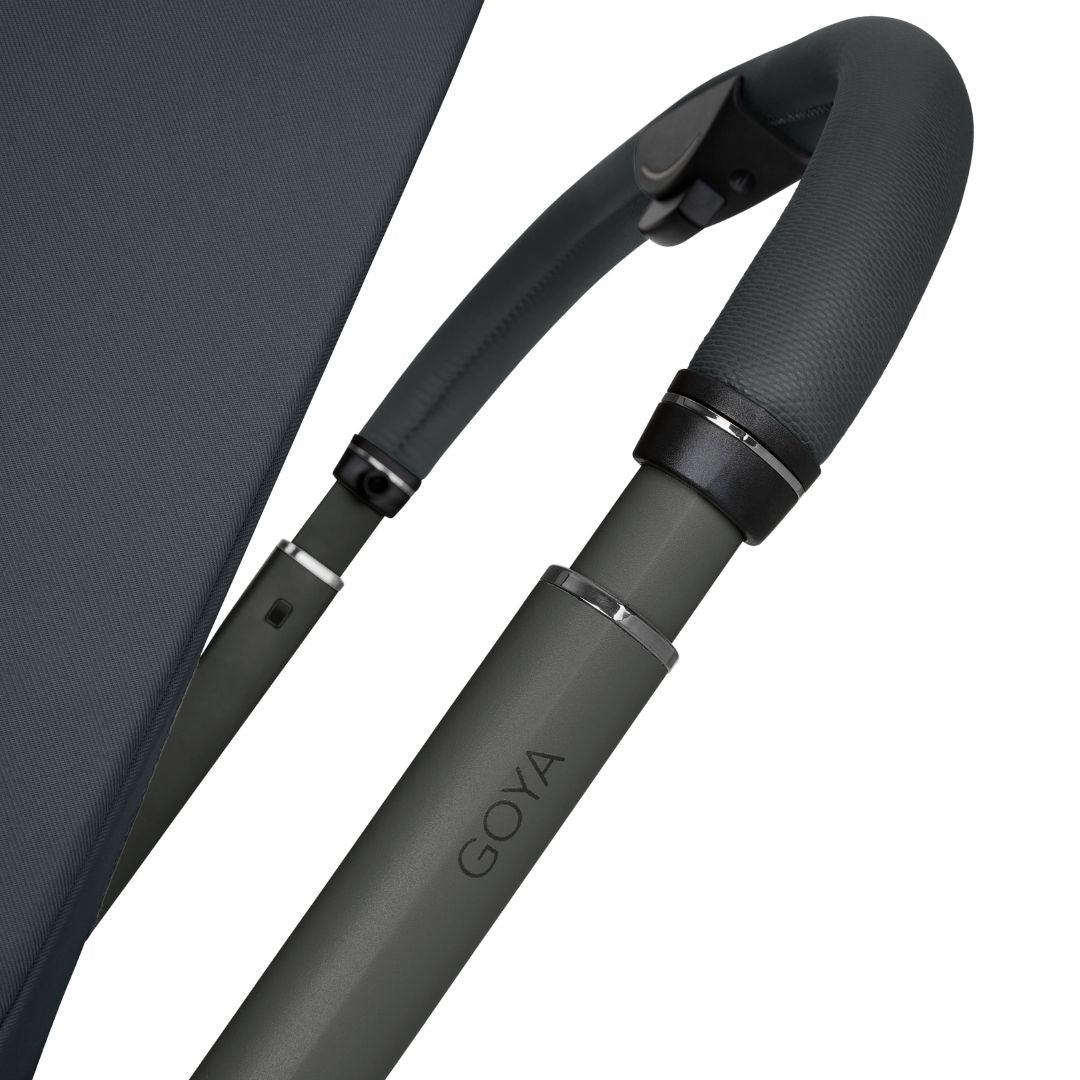 KikkaBoo® Platinum Otroški voziček s košaro 2v1 Goya Graphite KikkaBoo