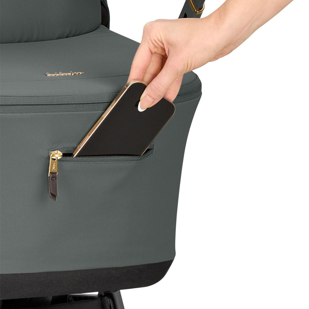 KikkaBoo® Platinum Otroški voziček s košaro 2v1 Goya Olive KikkaBoo