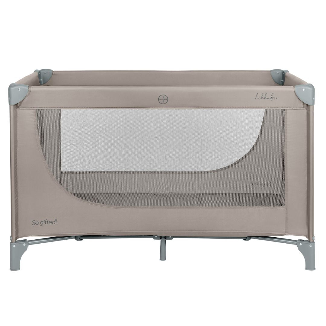 KikkaBoo® Prenosna posteljica 1 level So Gifted Beige 2026 KikkaBoo