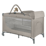 KikkaBoo® Prenosna posteljica 2 levels 125x65 So Gifted PLUS Beige 2026 KikkaBoo