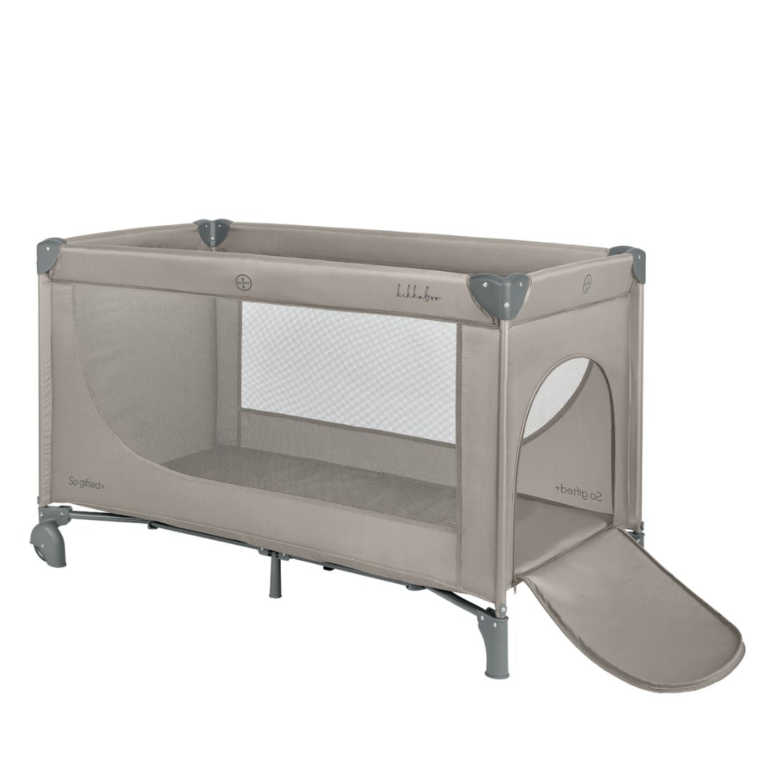 KikkaBoo® Prenosna posteljica 2 levels 125x65 So Gifted PLUS Beige 2026 KikkaBoo