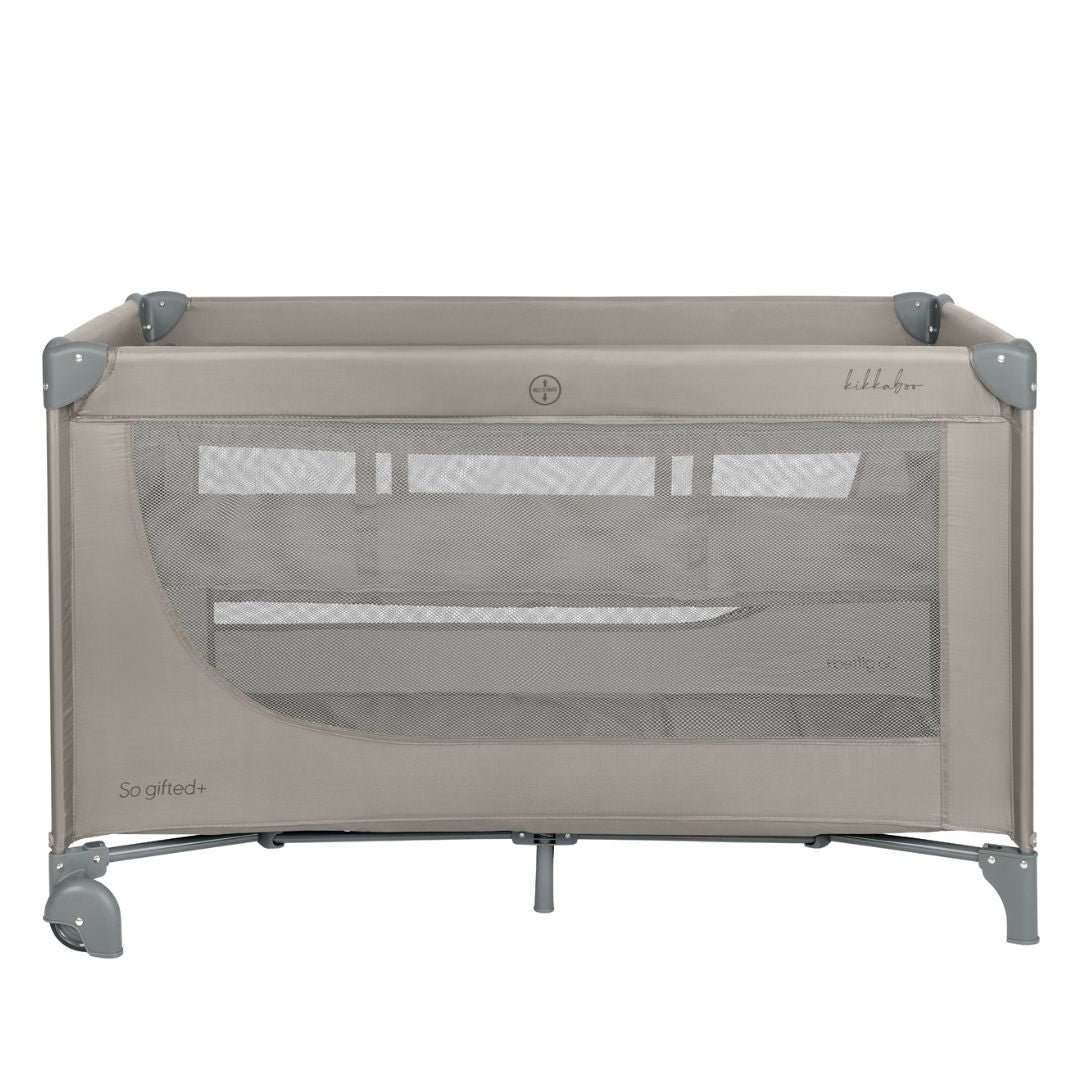 KikkaBoo® Prenosna posteljica 2 levels 125x65 So Gifted PLUS Beige 2026 KikkaBoo