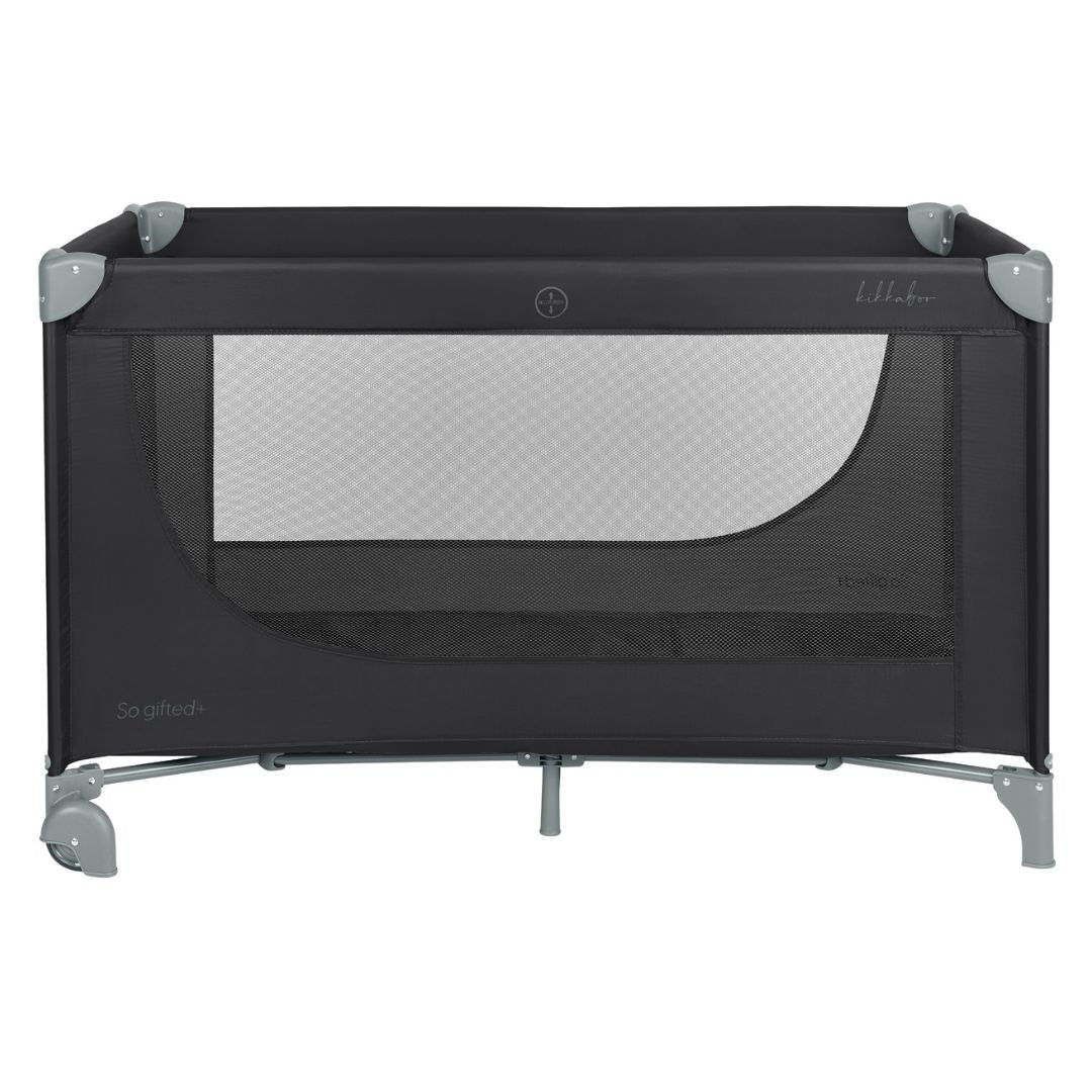 KikkaBoo® Lettino da viaggio 2 livelli 125x65 So Gifted PLUS Black 2026