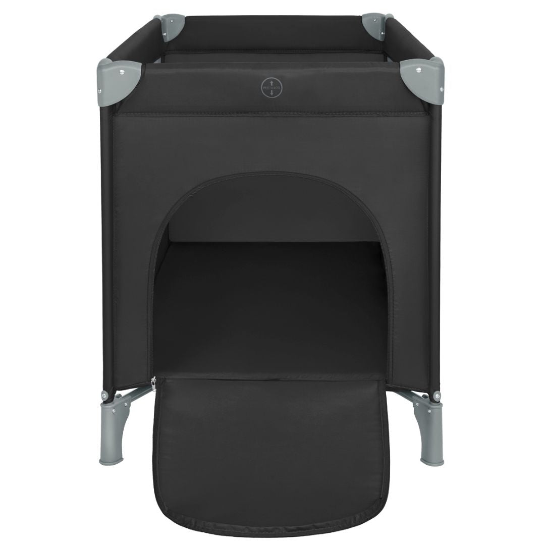 KikkaBoo® Lettino da viaggio 2 livelli 125x65 So Gifted PLUS Black 2026