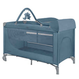 KikkaBoo® Lettino da viaggio 2 livelli 125x65 So Gifted PLUS Blue 2026