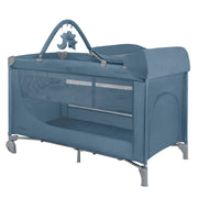 KikkaBoo® Lettino da viaggio 2 livelli 125x65 So Gifted PLUS Blue 2026