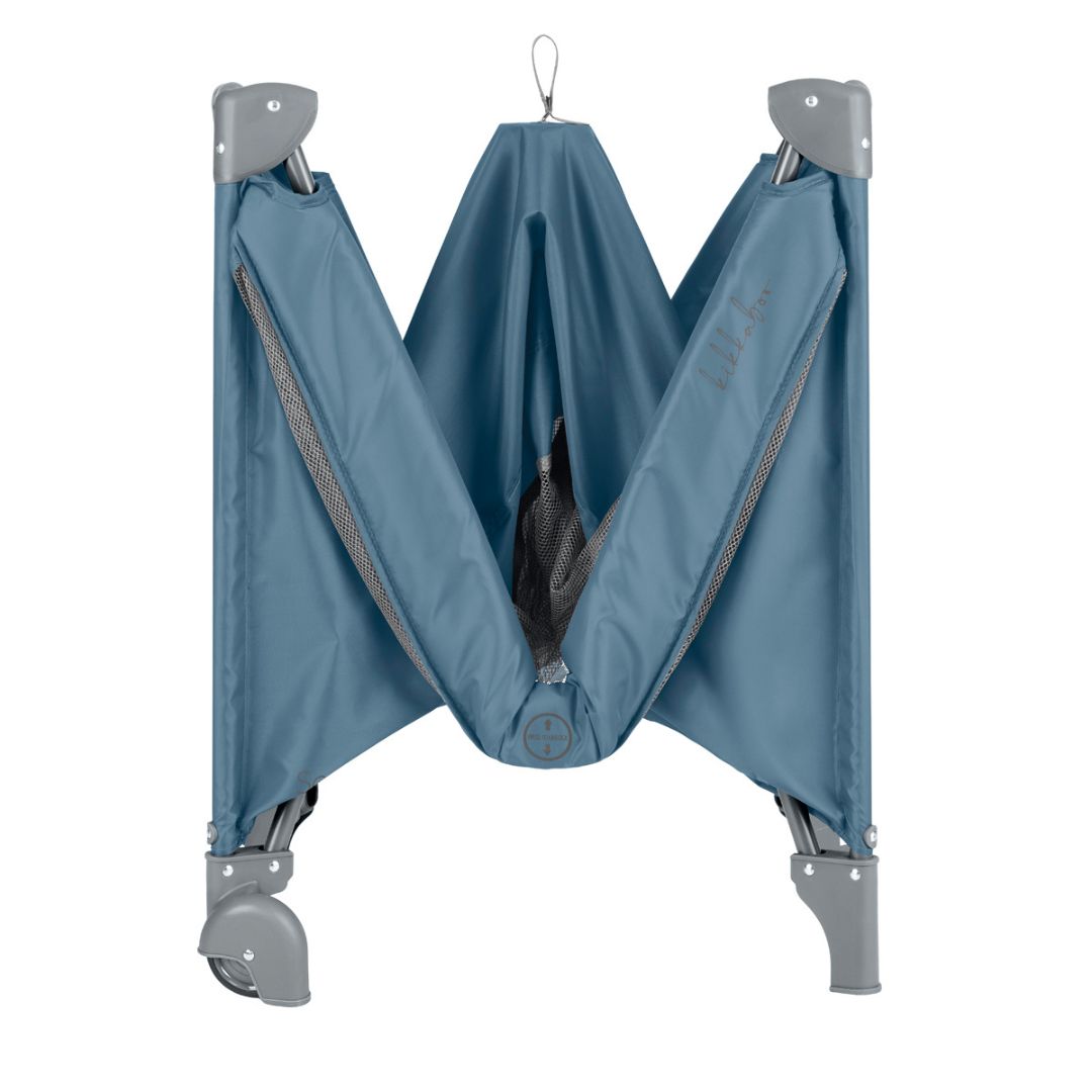 KikkaBoo® Lettino da viaggio 2 livelli 125x65 So Gifted PLUS Blue 2026