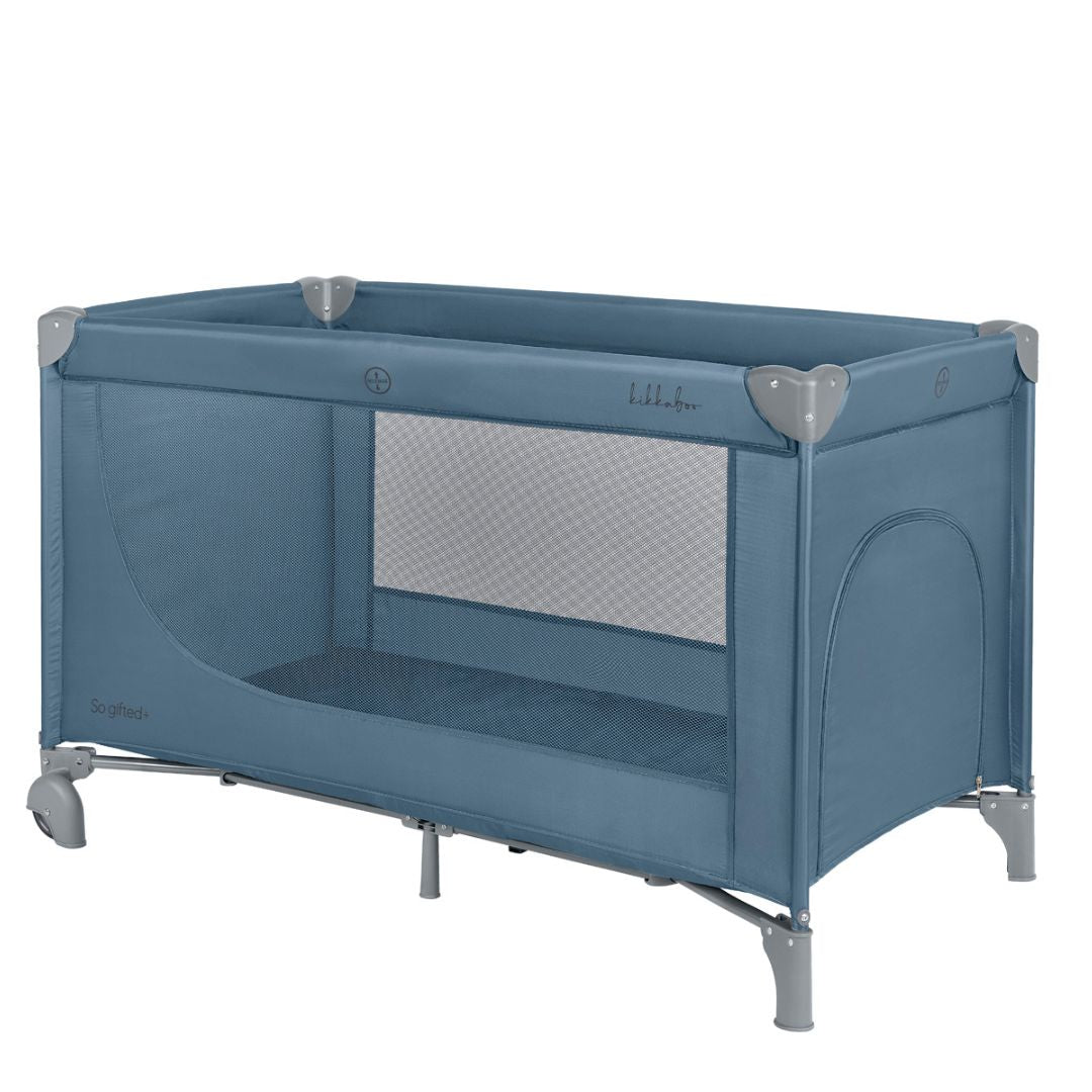 KikkaBoo® Lettino da viaggio 2 livelli 125x65 So Gifted PLUS Blue 2026