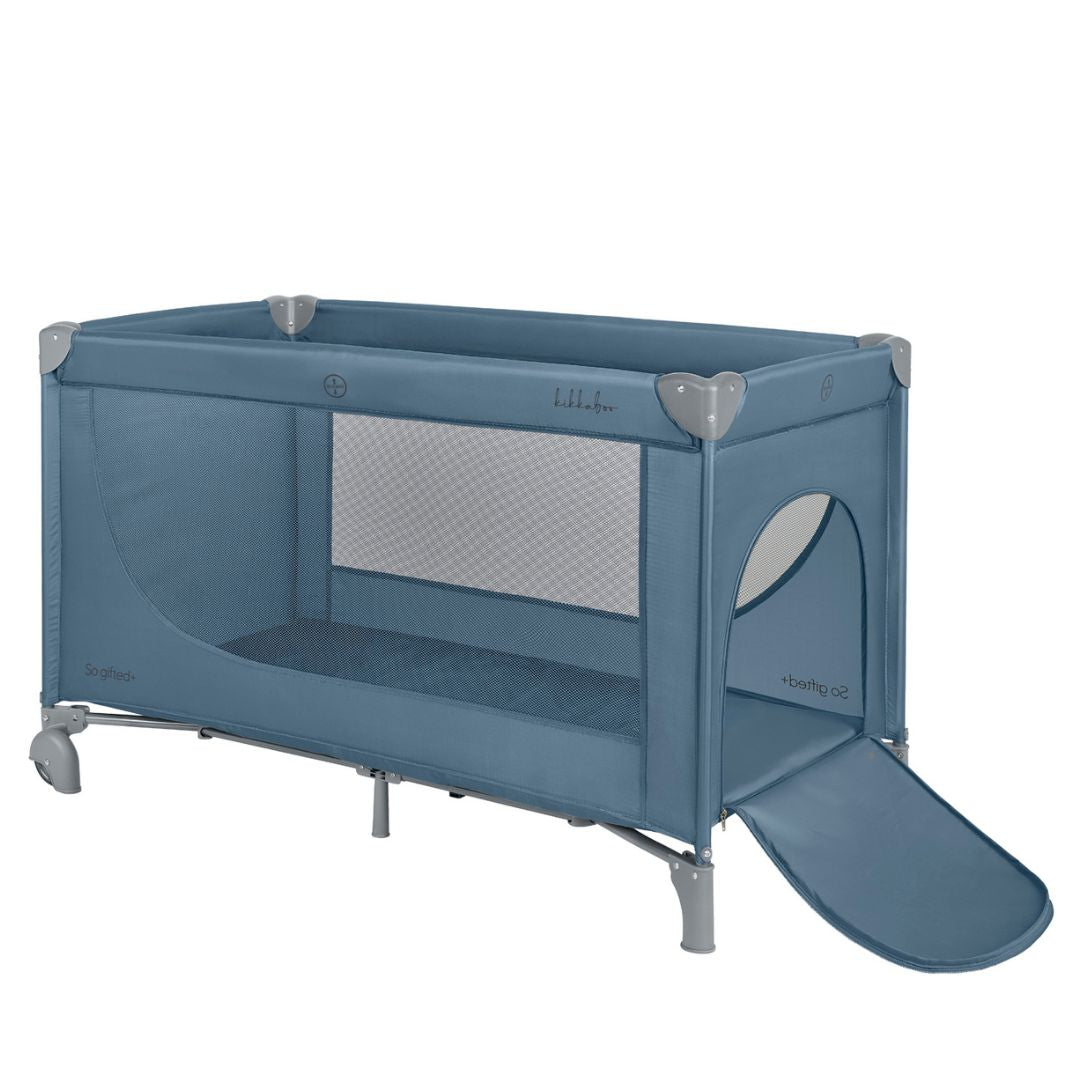 KikkaBoo® Lettino da viaggio 2 livelli 125x65 So Gifted PLUS Blue 2026