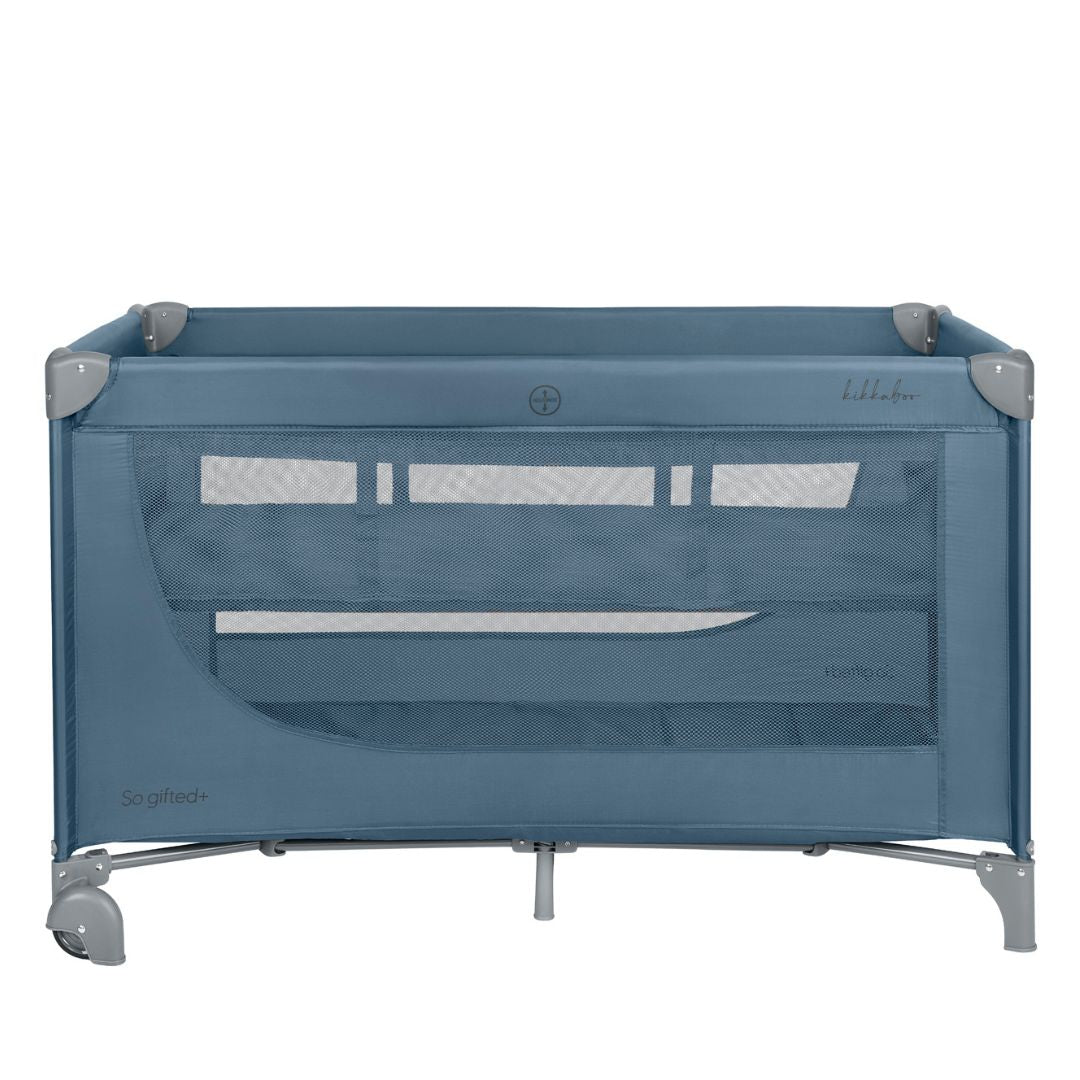 KikkaBoo® Lettino da viaggio 2 livelli 125x65 So Gifted PLUS Blue 2026