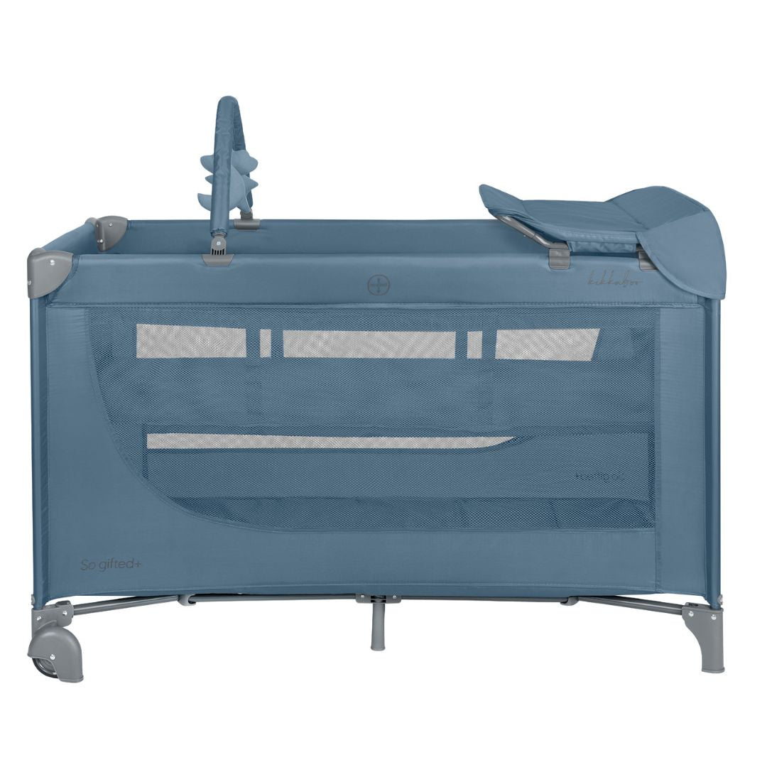 KikkaBoo® Lettino da viaggio 2 livelli 125x65 So Gifted PLUS Blue 2026