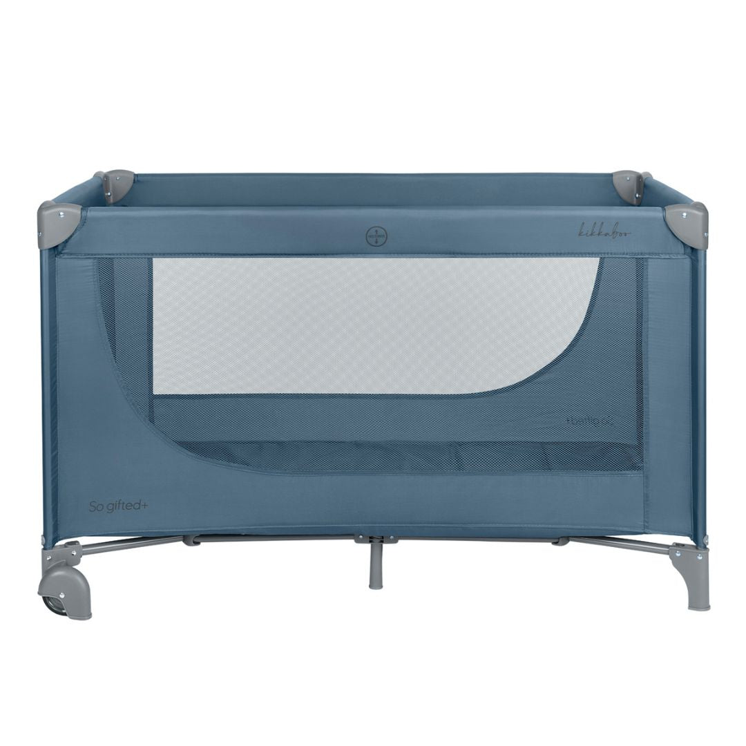 KikkaBoo® Lettino da viaggio 2 livelli 125x65 So Gifted PLUS Blue 2026