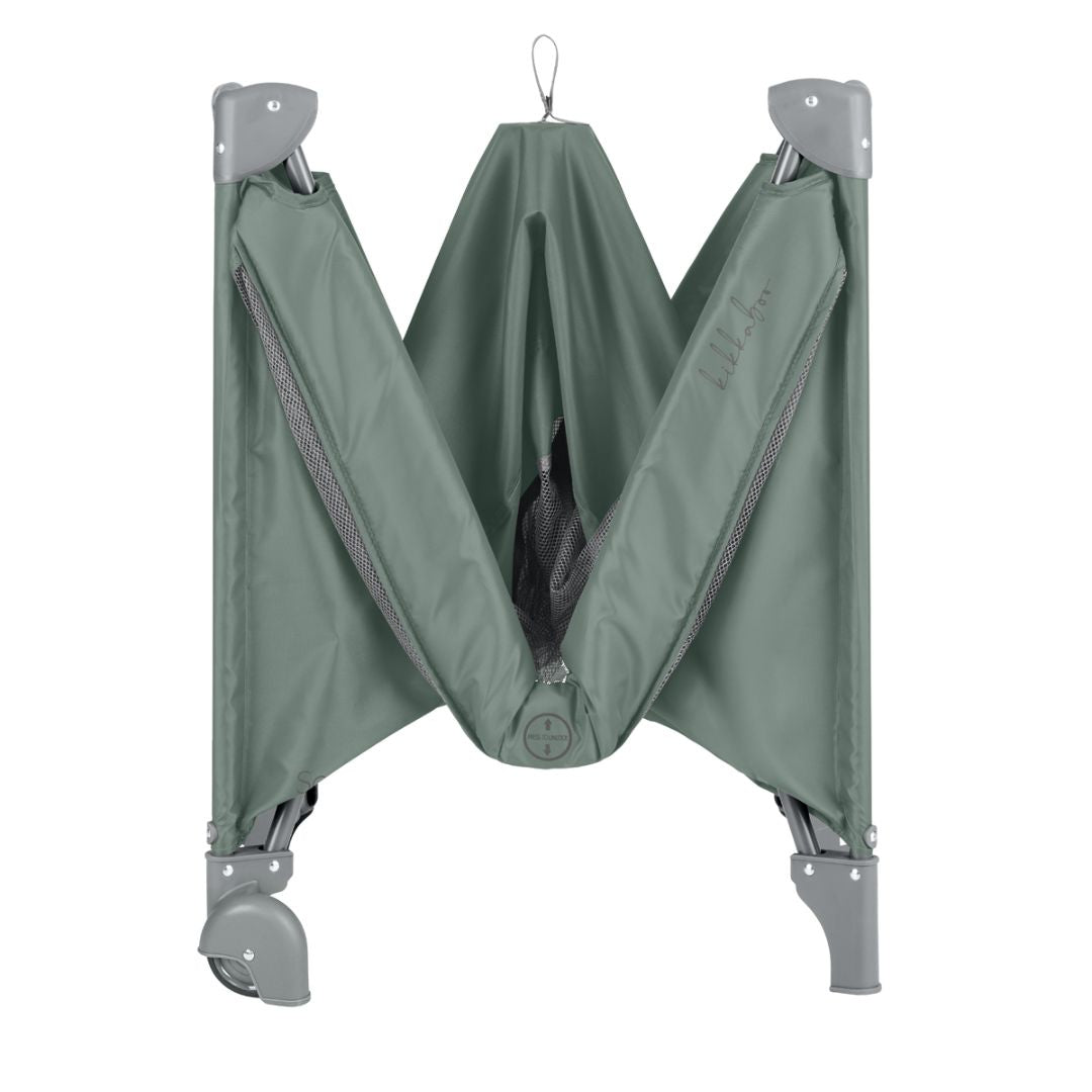 KikkaBoo® Lettino da viaggio 2 livelli 125x65 So Gifted PLUS Green 2026