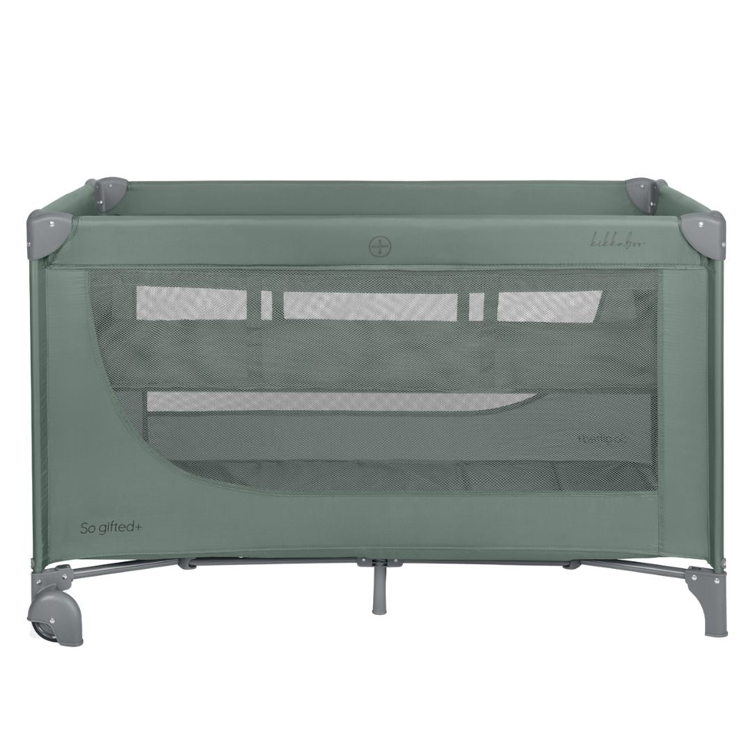 KikkaBoo® Lettino da viaggio 2 livelli 125x65 So Gifted PLUS Green 2026