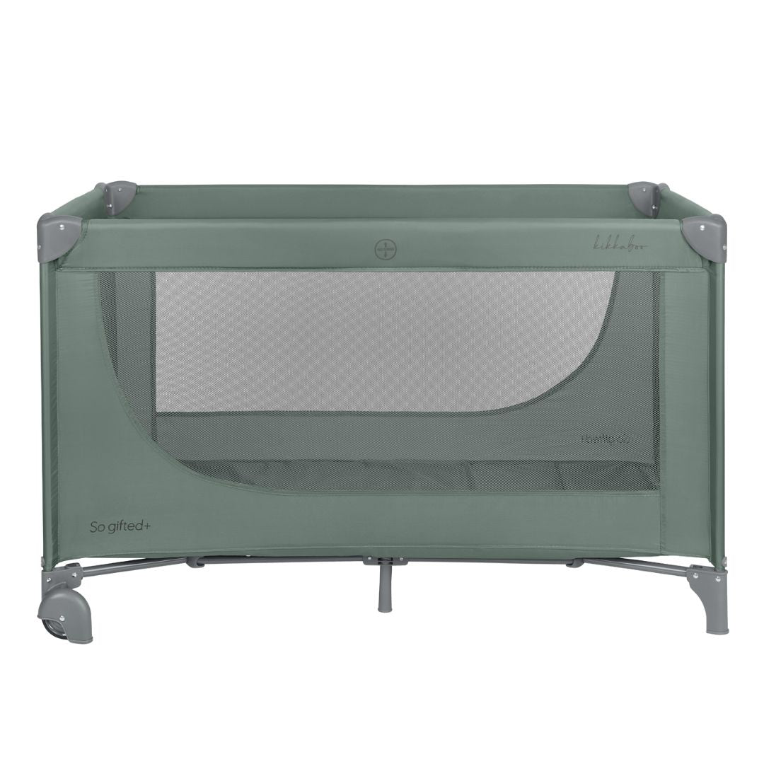KikkaBoo® Lettino da viaggio 2 livelli 125x65 So Gifted PLUS Green 2026