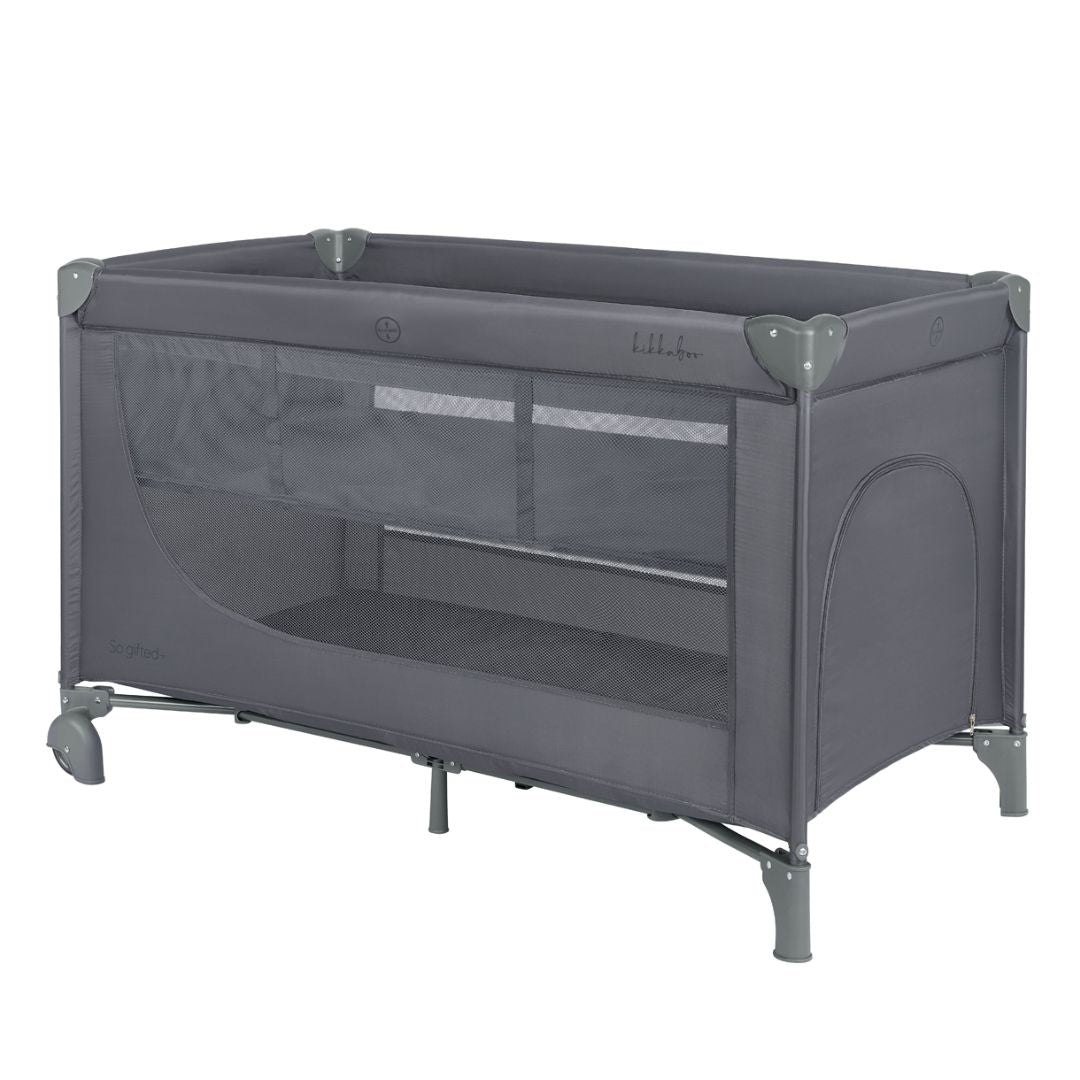 KikkaBoo® Lettino da viaggio 2 livelli 125x65 So Gifted PLUS Grey 2026