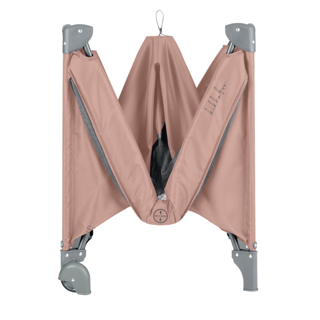 KikkaBoo® Lettino da viaggio 2 livelli 125x65 So Gifted PLUS Rosa 2026