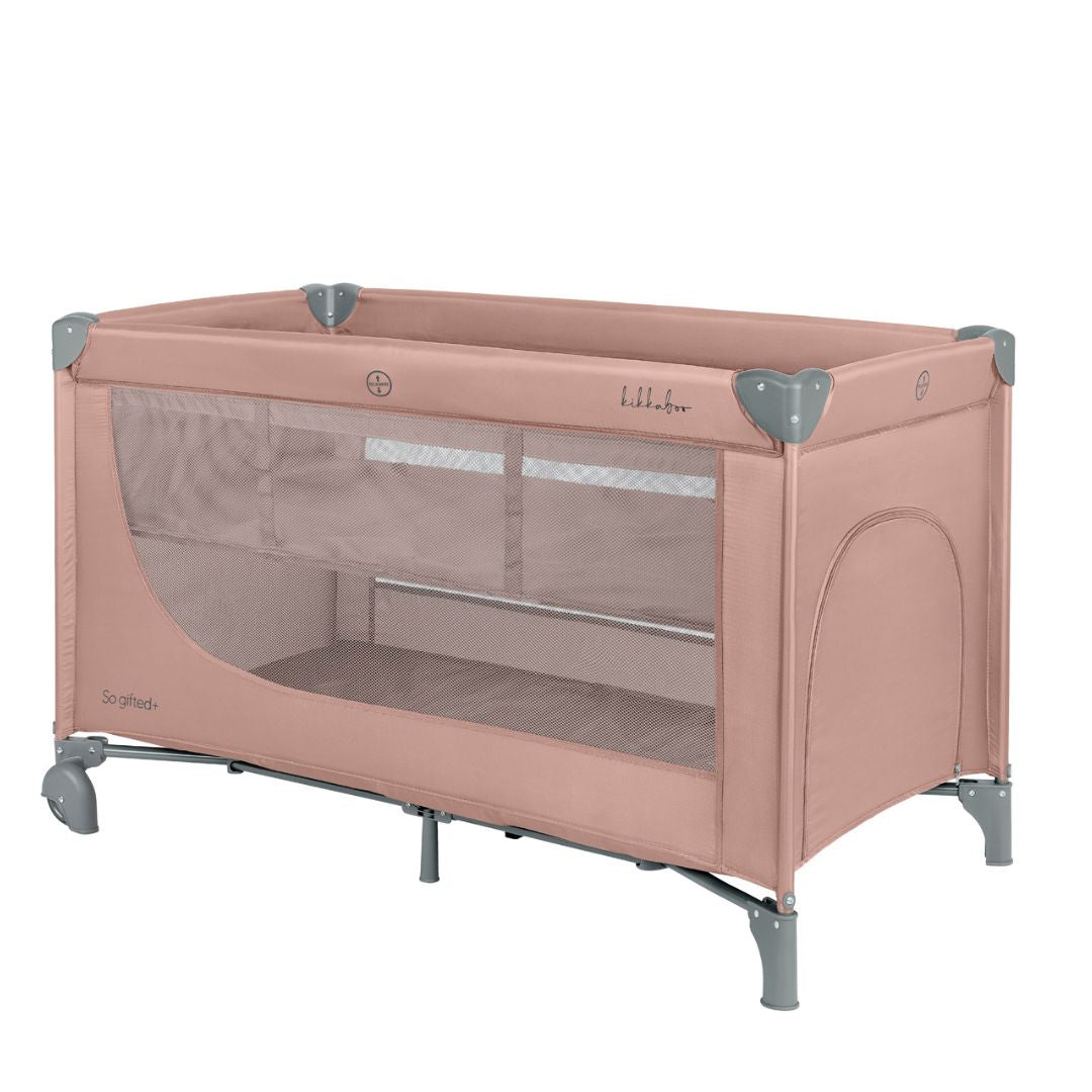 KikkaBoo® Lettino da viaggio 2 livelli 125x65 So Gifted PLUS Rosa 2026